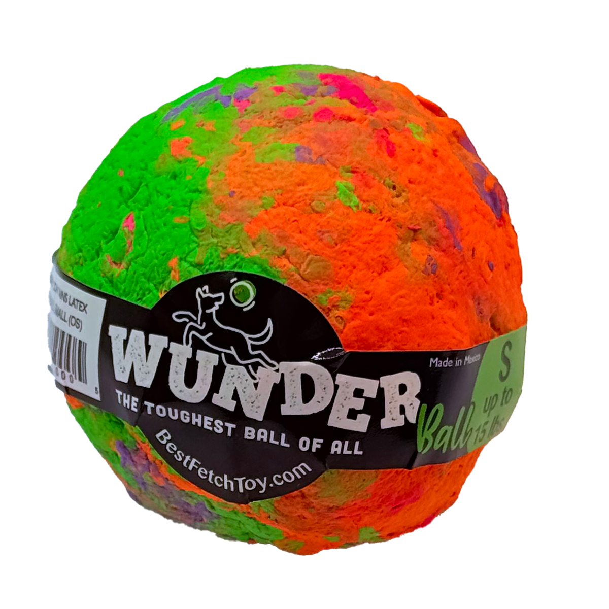 WUNDERball Natural Rubber Fetch Toy for Dogs