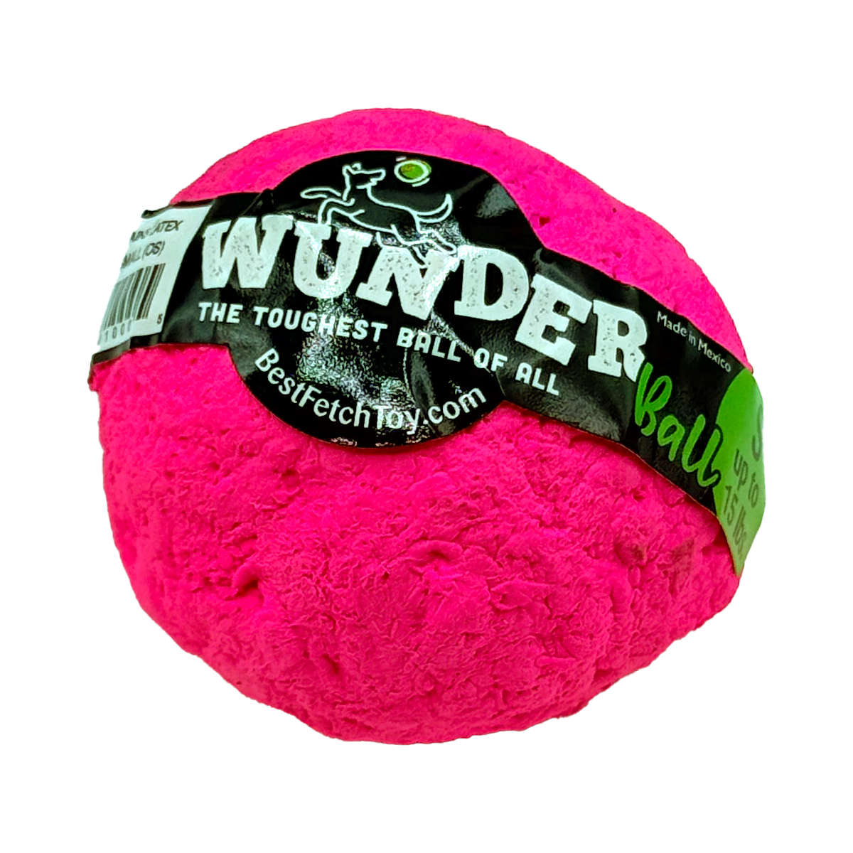 WUNDERball Natural Rubber Fetch Toy for Dogs