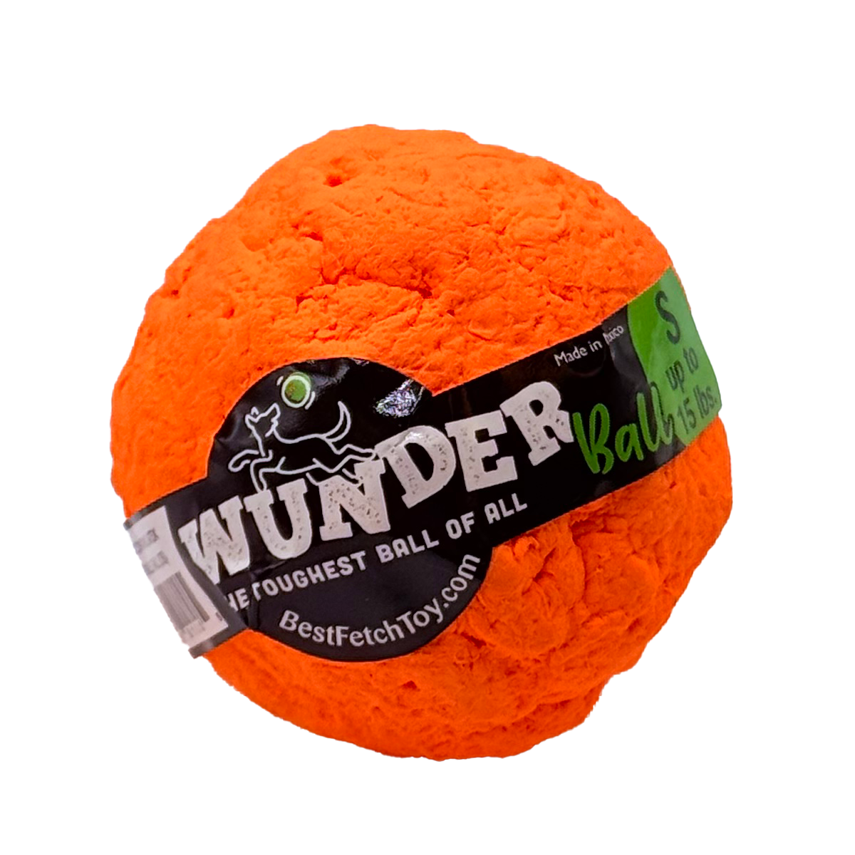 WUNDERball Natural Rubber Fetch Toy for Dogs