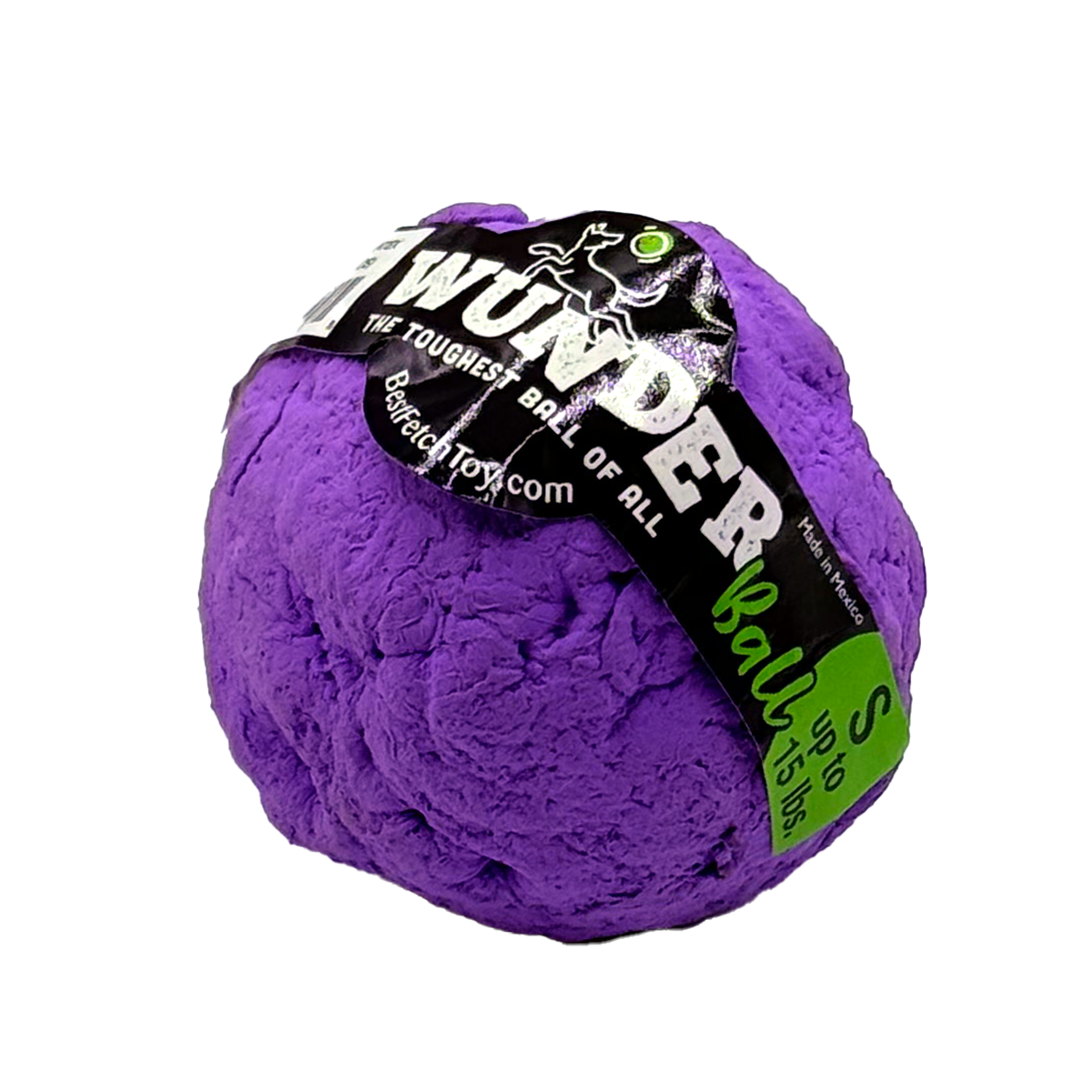 WUNDERball Natural Rubber Fetch Toy for Dogs