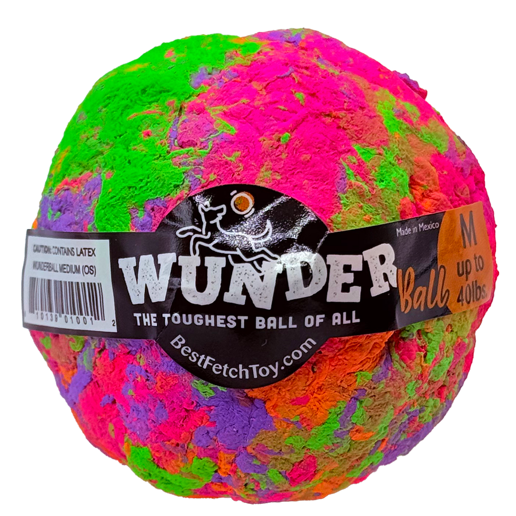 WUNDERball Natural Rubber Fetch Toy for Dogs