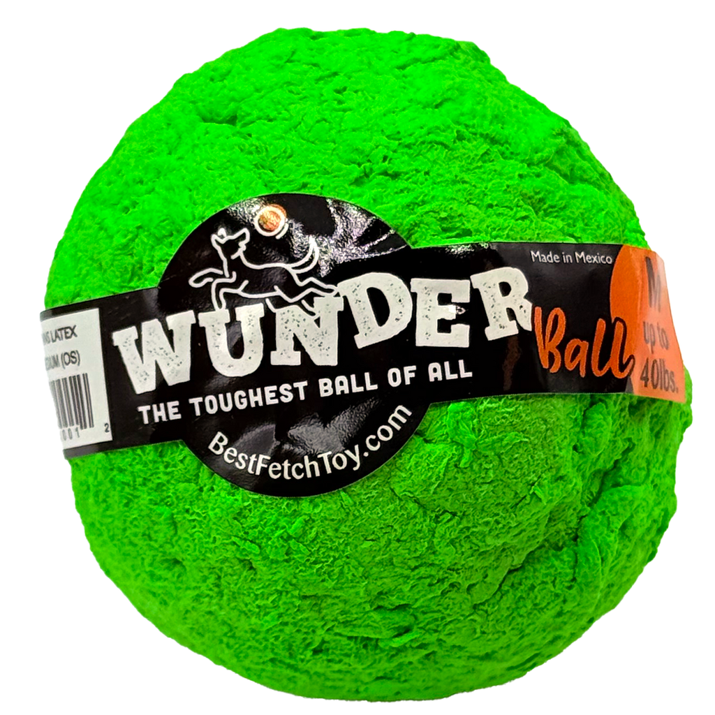 WUNDERball Natural Rubber Fetch Toy for Dogs