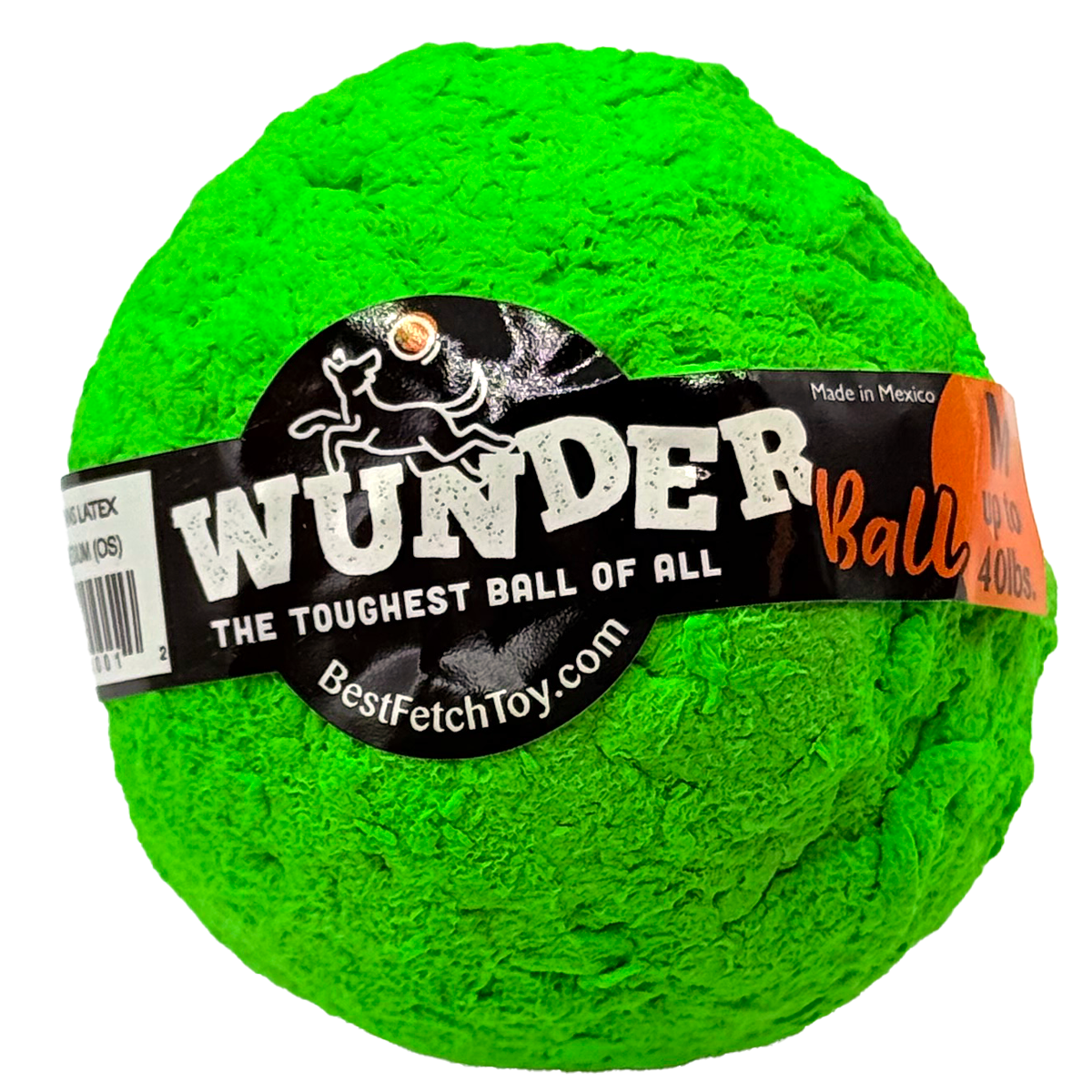 WUNDERball Natural Rubber Fetch Toy for Dogs