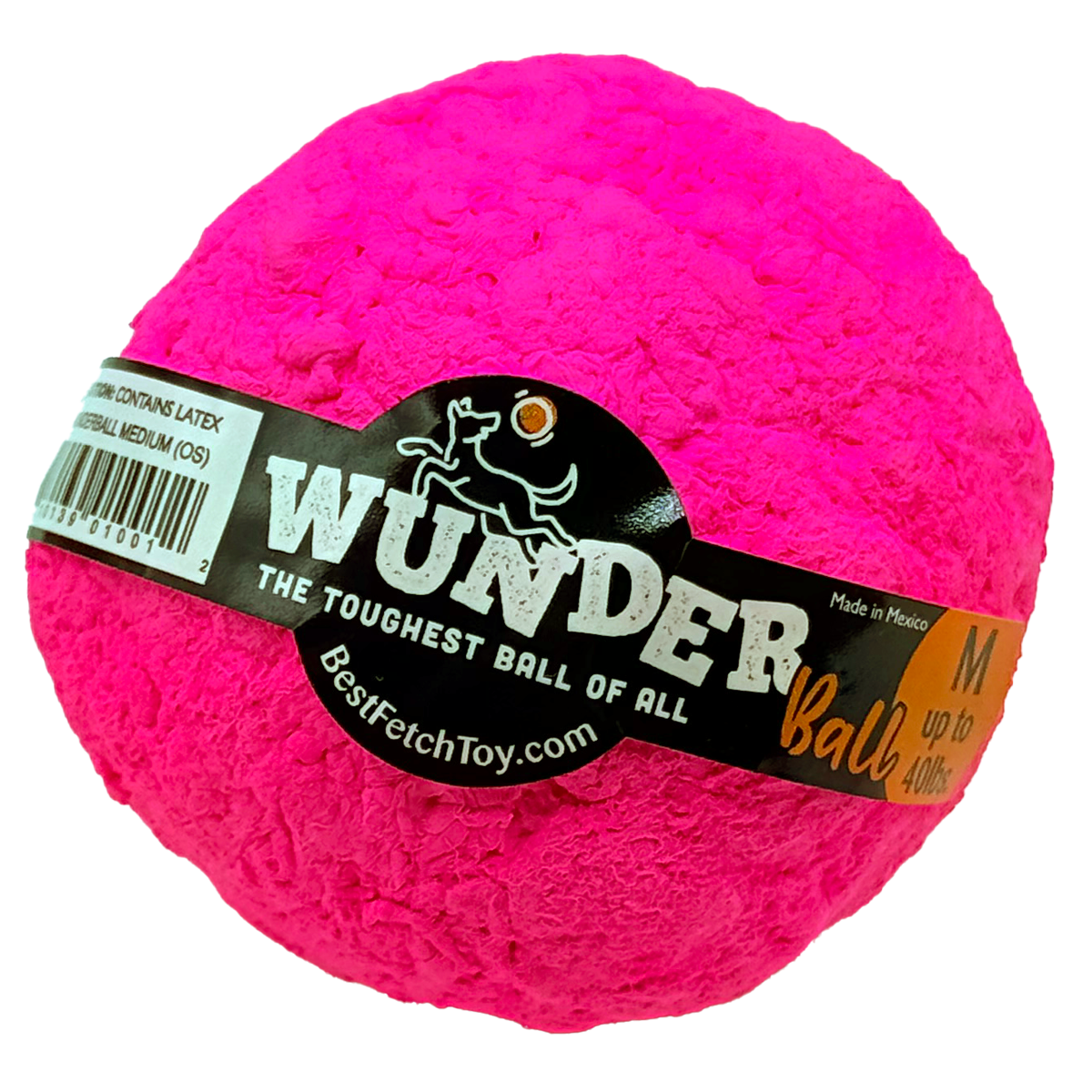 WUNDERball Natural Rubber Fetch Toy for Dogs