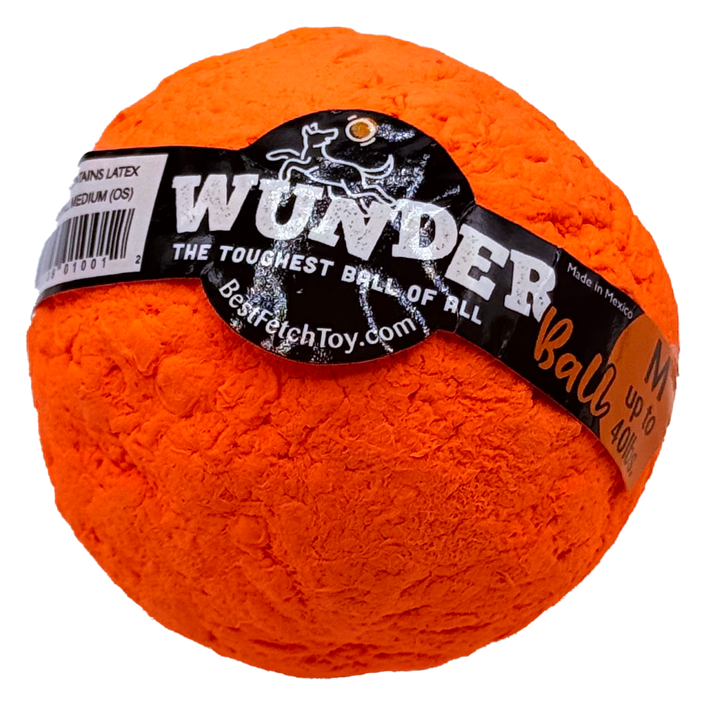 WUNDERball Natural Rubber Fetch Toy for Dogs