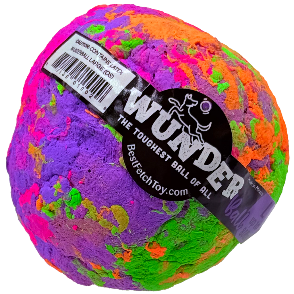 WUNDERball Natural Rubber Fetch Toy for Dogs