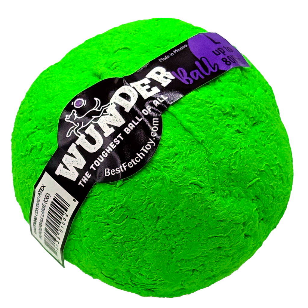 WUNDERball Natural Rubber Fetch Toy for Dogs