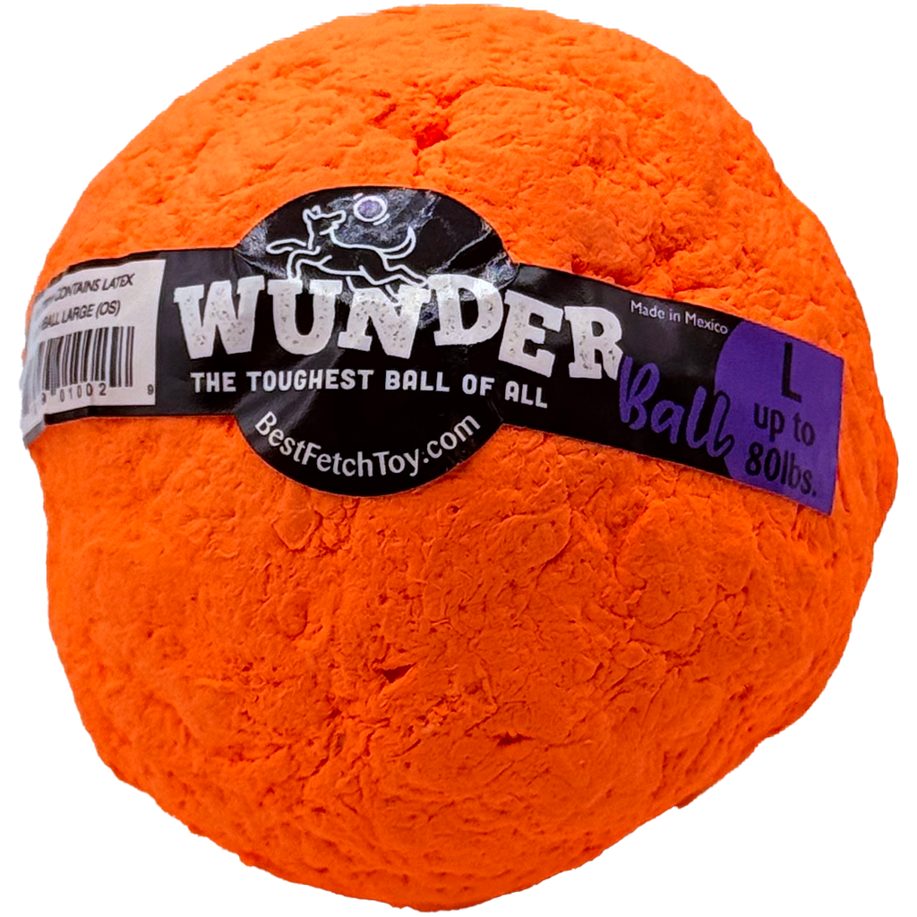 WUNDERball Natural Rubber Fetch Toy for Dogs