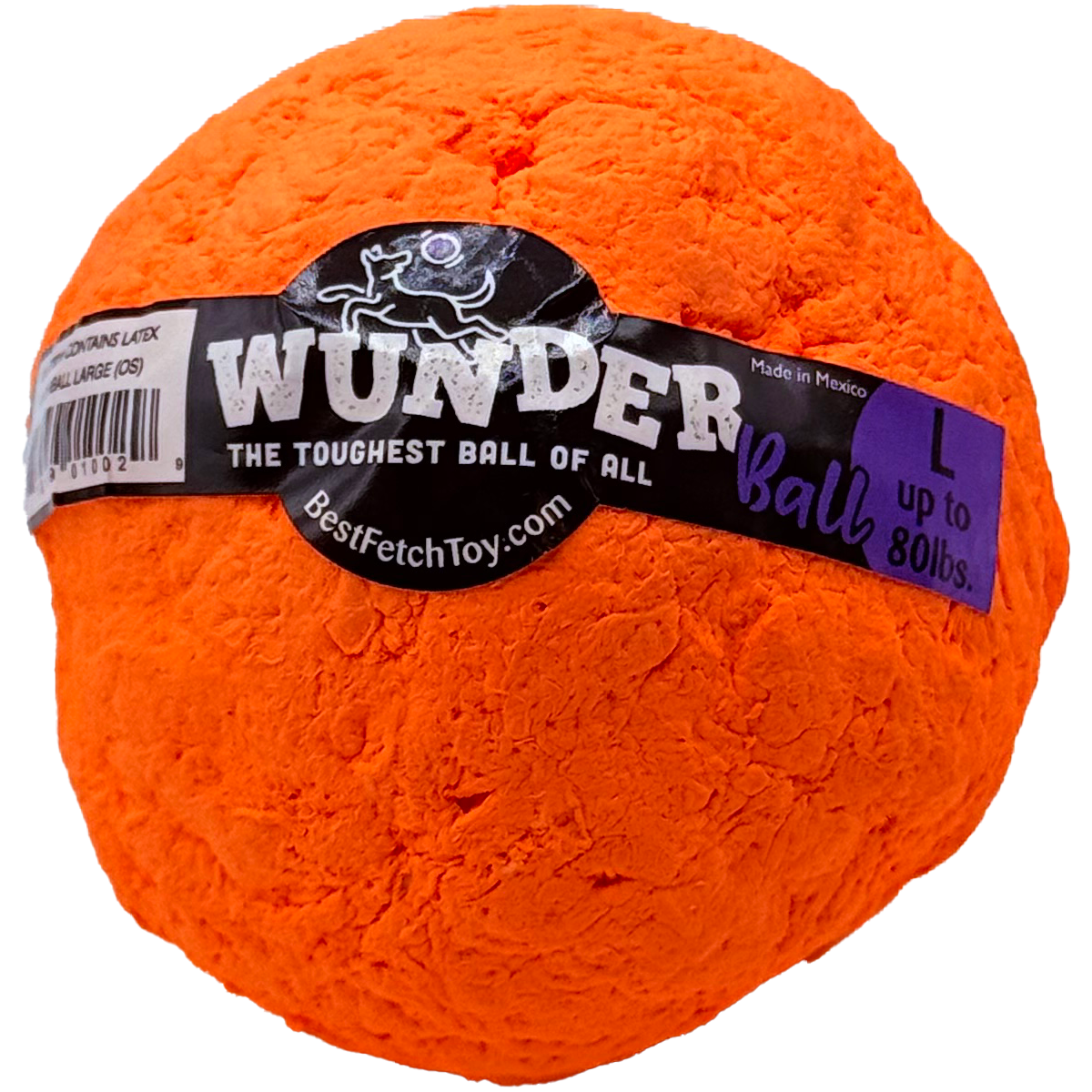 WUNDERball Natural Rubber Fetch Toy for Dogs