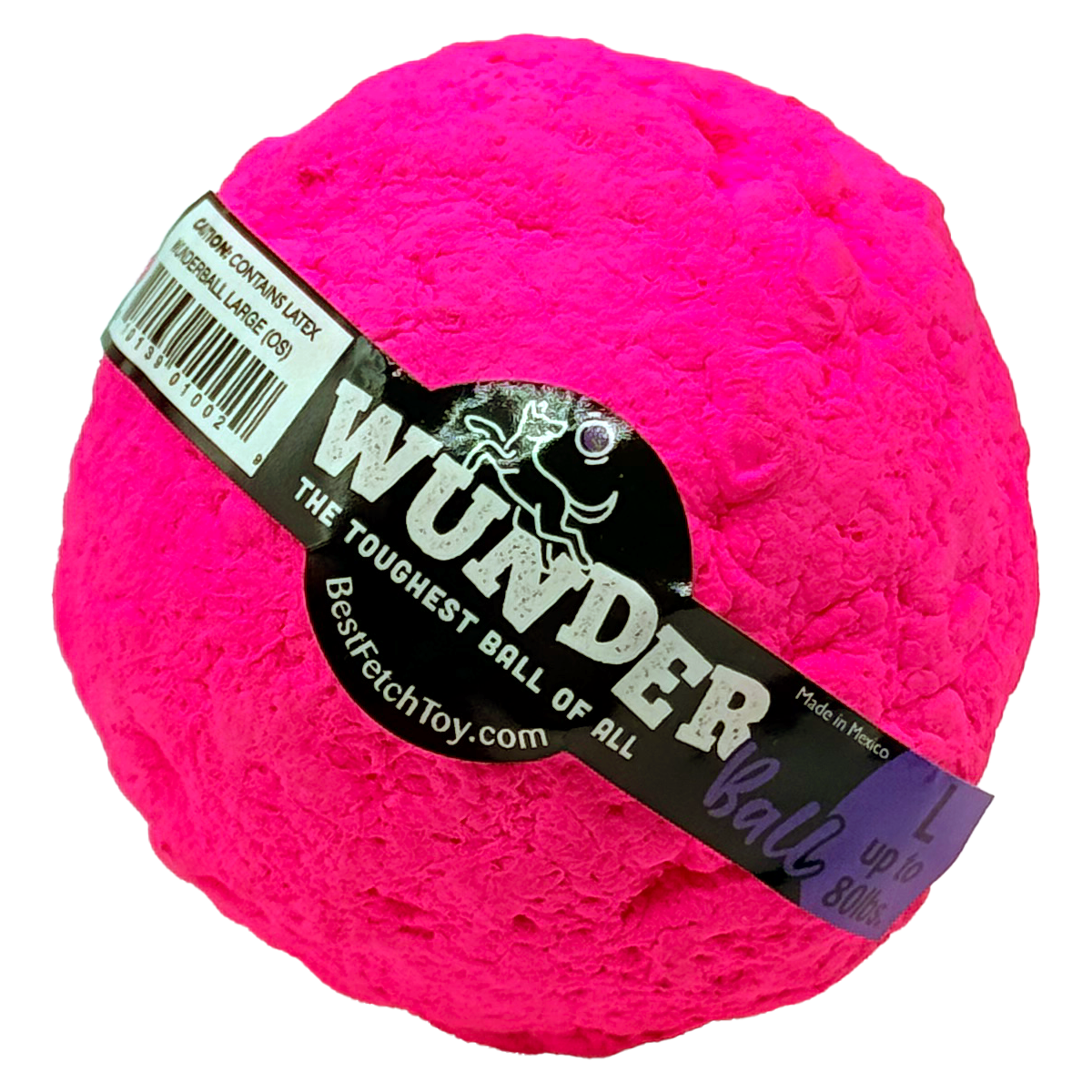 WUNDERball Natural Rubber Fetch Toy for Dogs