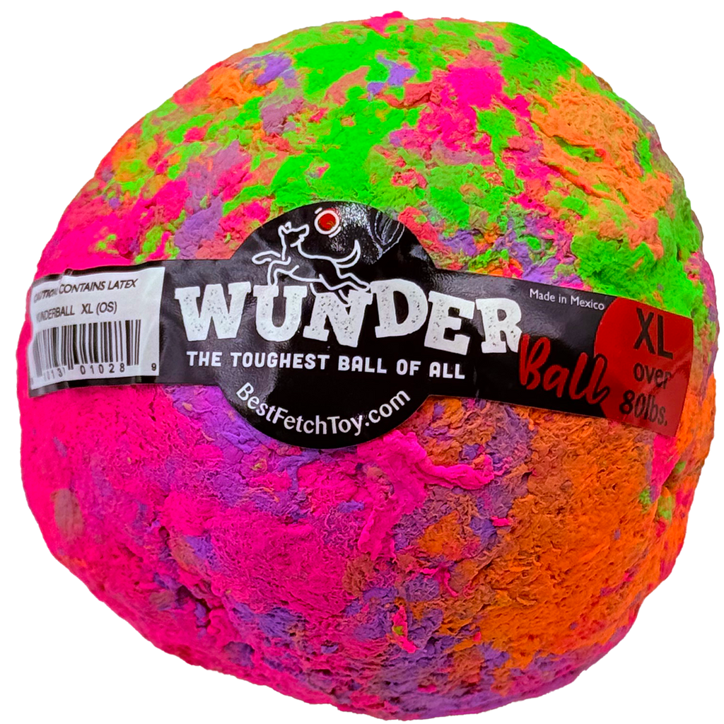 WUNDERball Natural Rubber Fetch Toy for Dogs