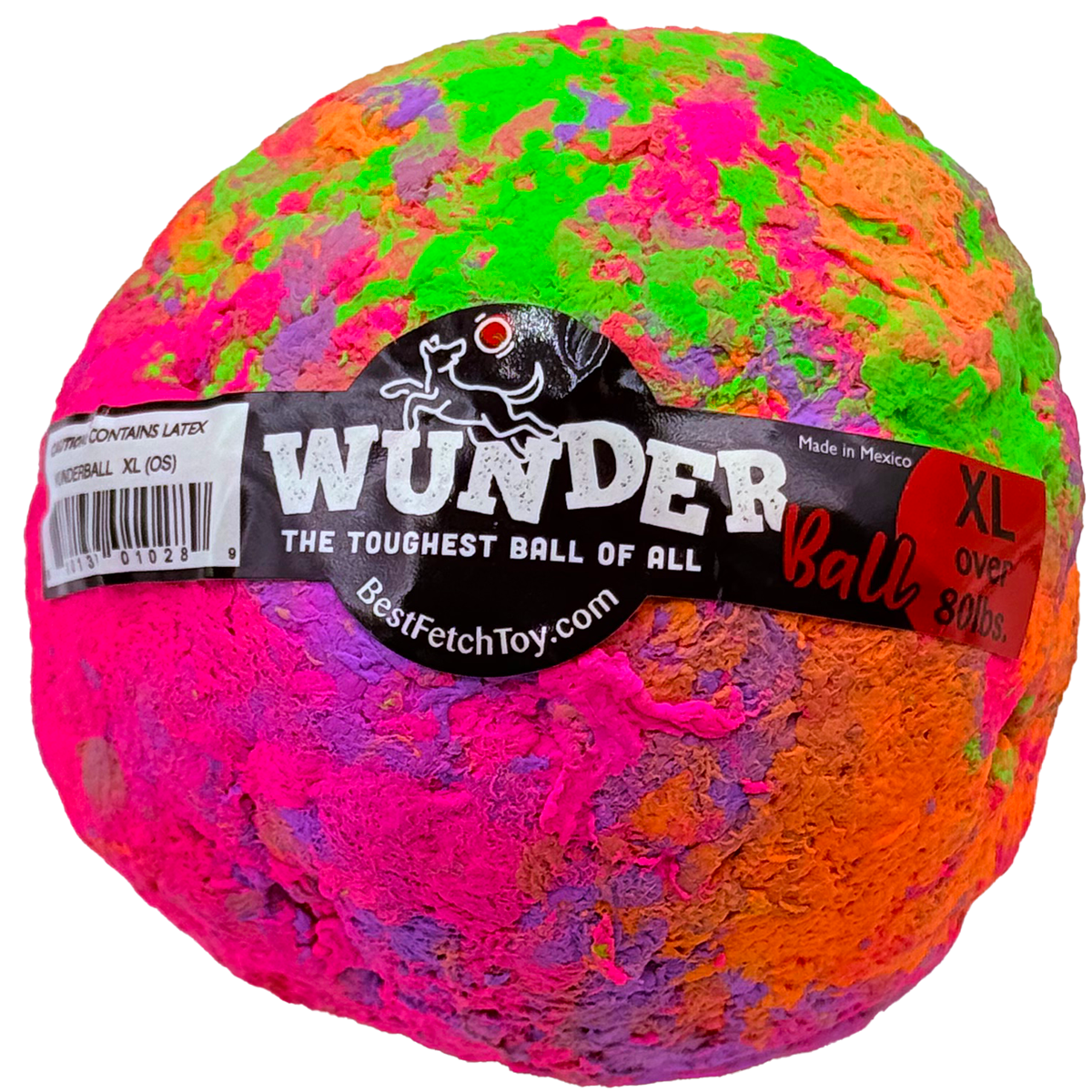 WUNDERball Natural Rubber Fetch Toy for Dogs
