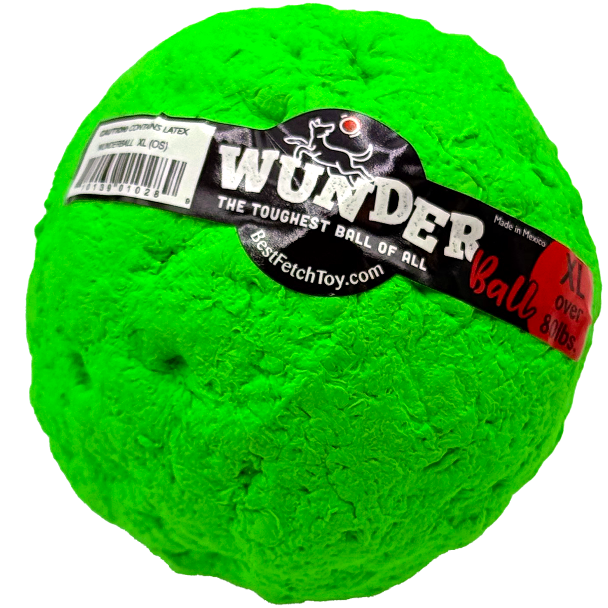 WUNDERball Natural Rubber Fetch Toy for Dogs