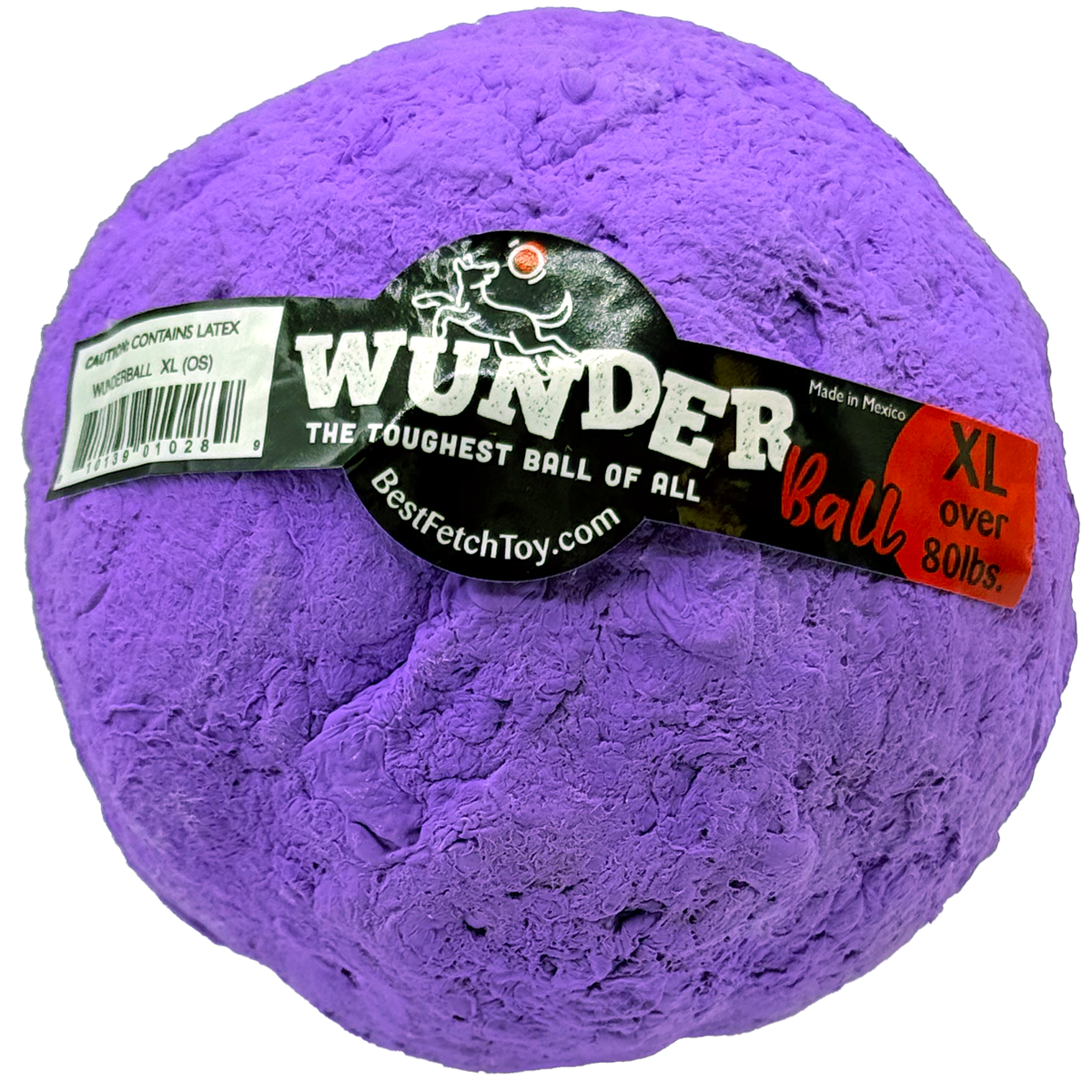 WUNDERball Natural Rubber Fetch Toy for Dogs