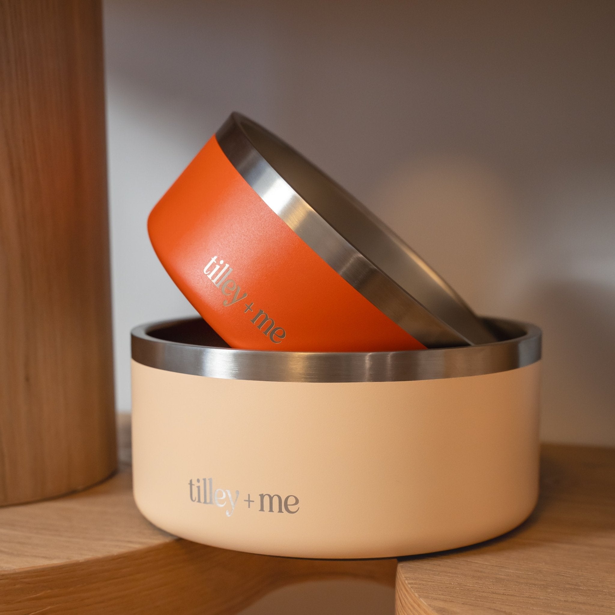 Stainless Steel Pet Bowl (Non-Slip, Dishwasher Safe)