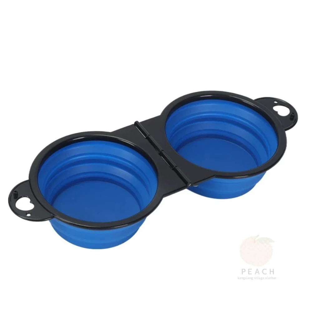 Foldable 2-in-1 Travel Pet Bowl