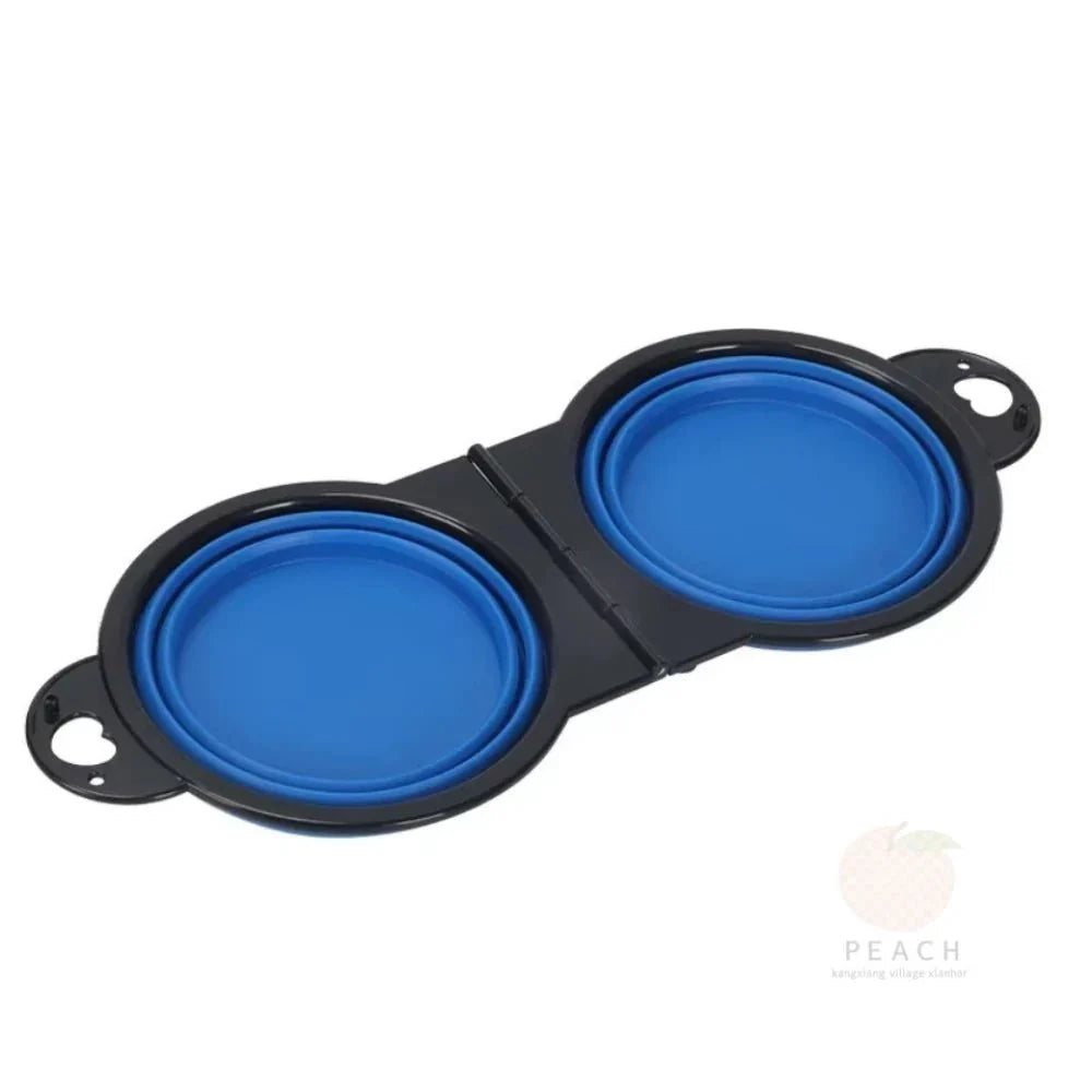 Foldable 2-in-1 Travel Pet Bowl