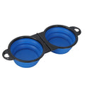 Foldable 2-in-1 Travel Pet Bowl