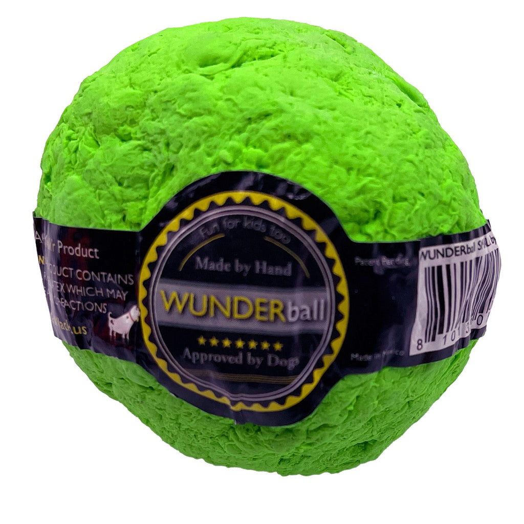 WUNDERball Natural Rubber Fetch Toy for Dogs