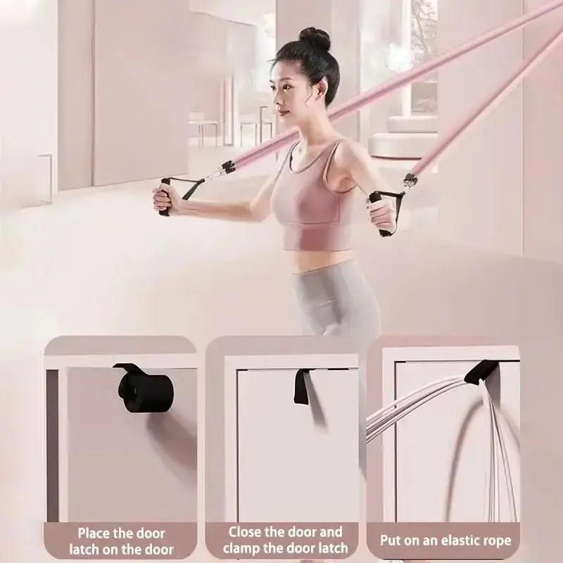 Pilates Bar Kit with Resistance Bands