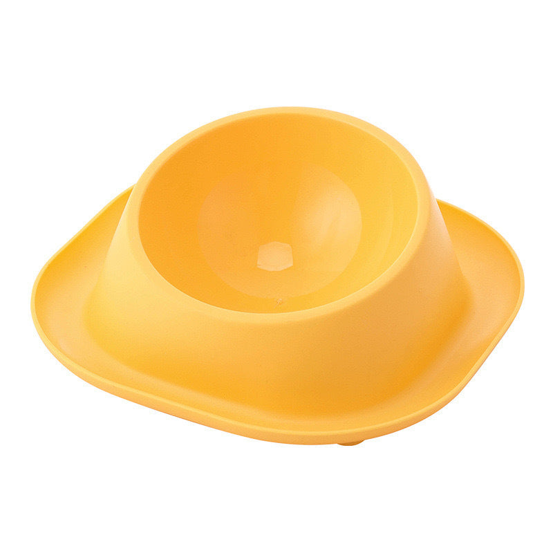 Anti-Ant Cat Bowl with Oblique Mouth