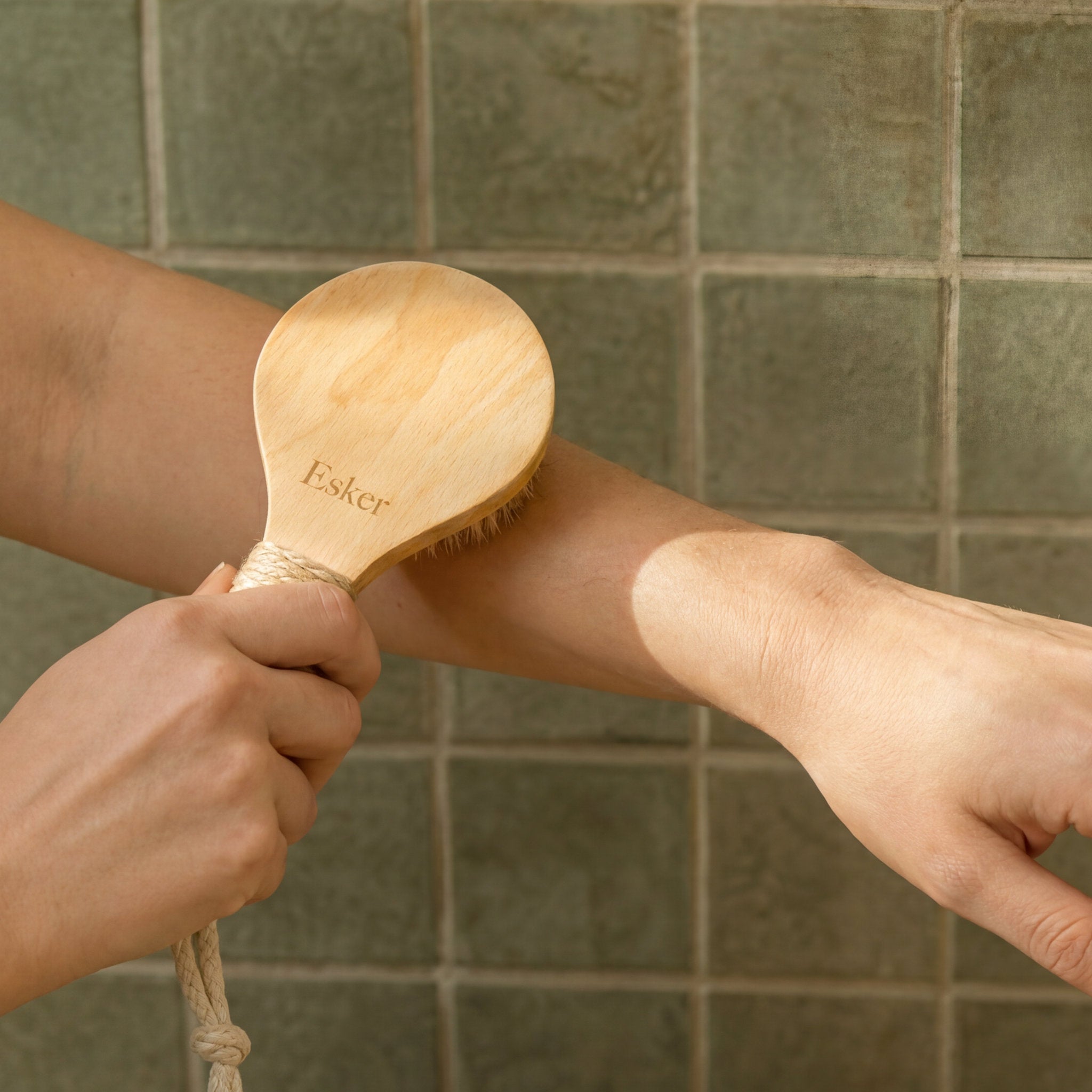 Natural Bristle Dry Brush