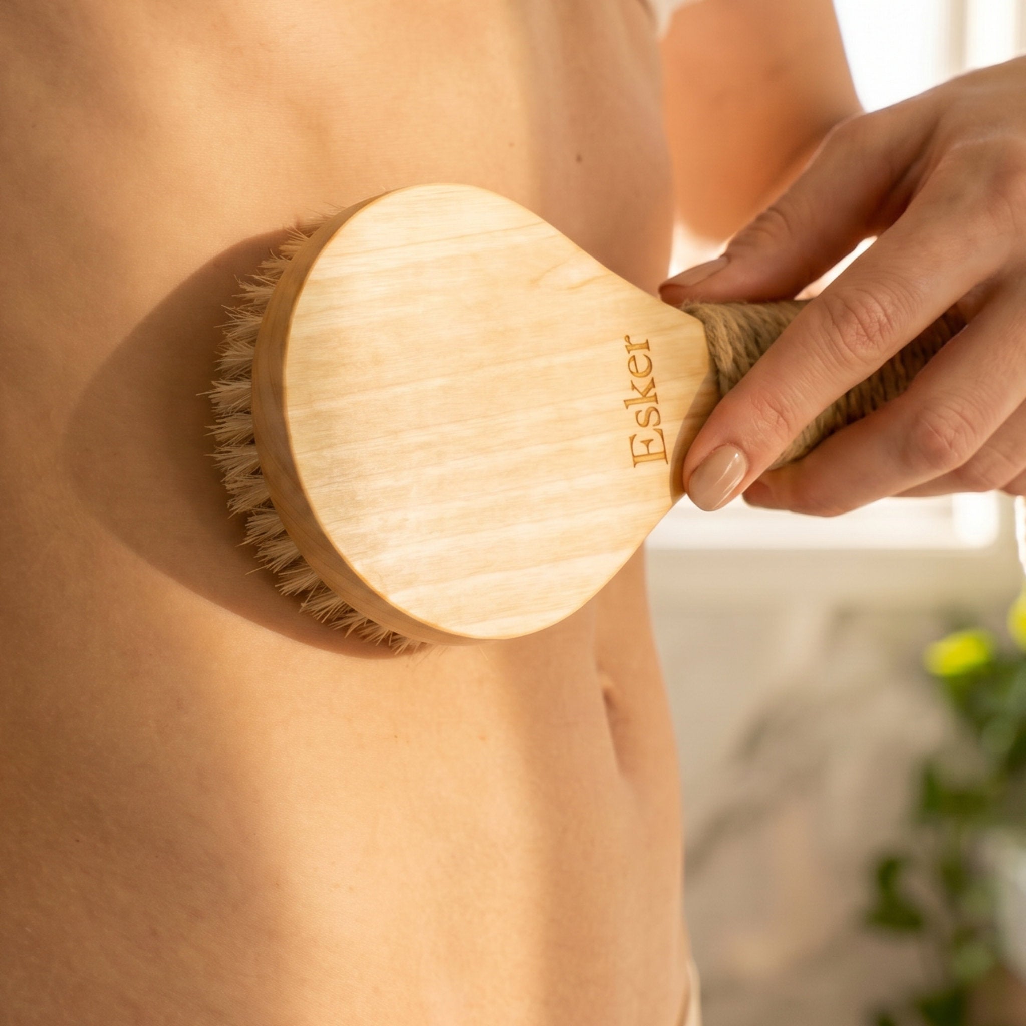 Natural Bristle Dry Brush