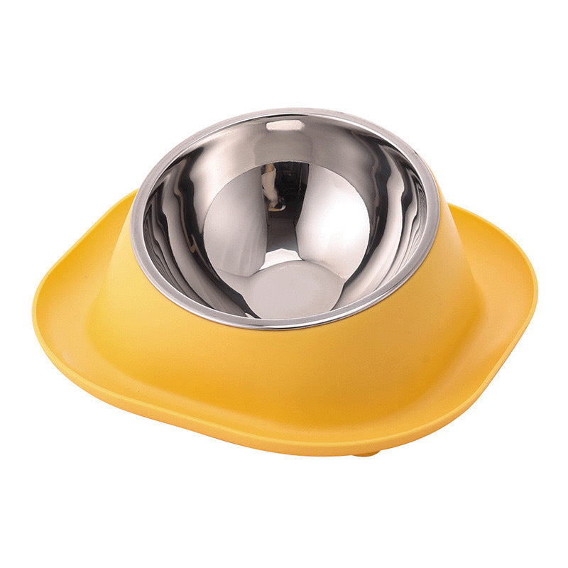 Anti-Ant Cat Bowl with Oblique Mouth