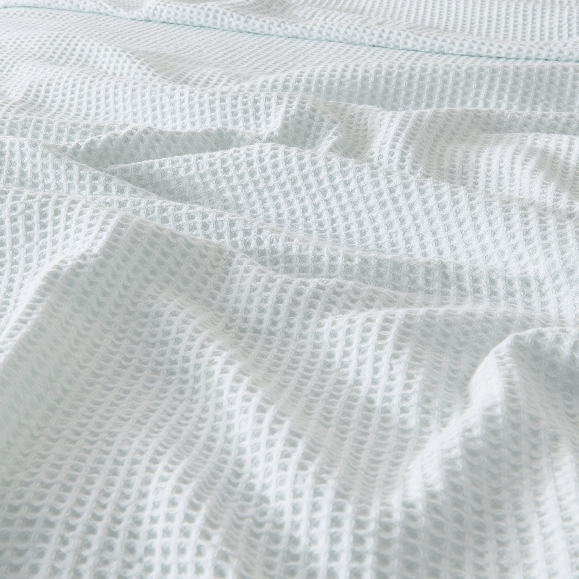 100% Cotton Waffle Weave Blanket