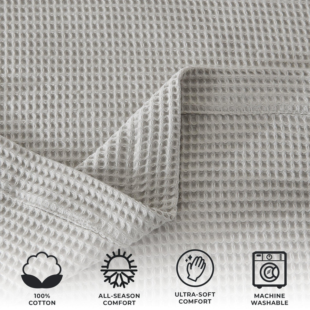 100% Cotton Waffle Weave Blanket