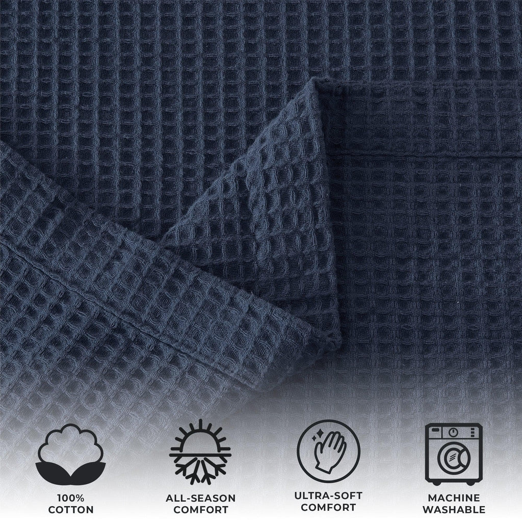 100% Cotton Waffle Weave Blanket