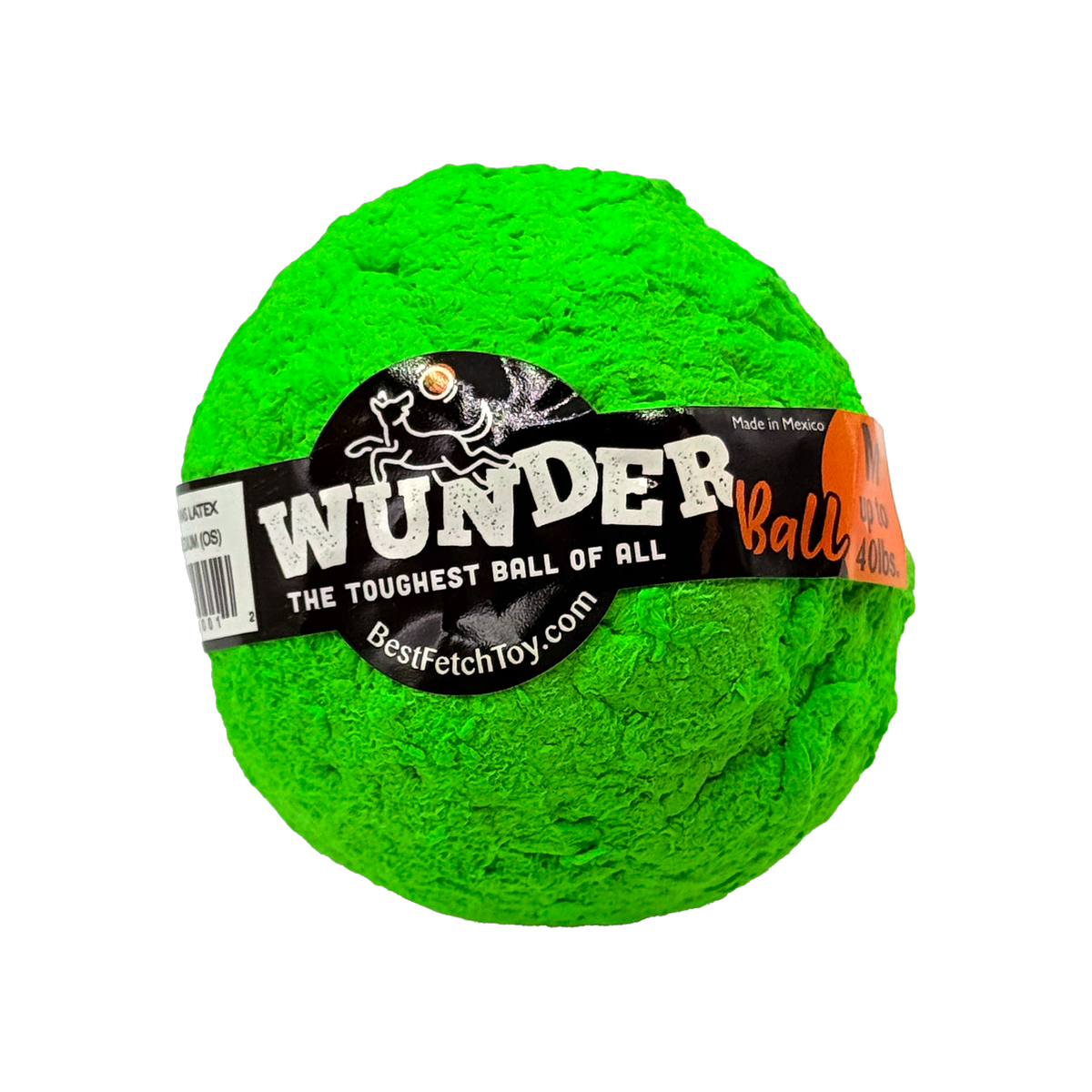 WUNDERball Natural Rubber Fetch Toy for Dogs
