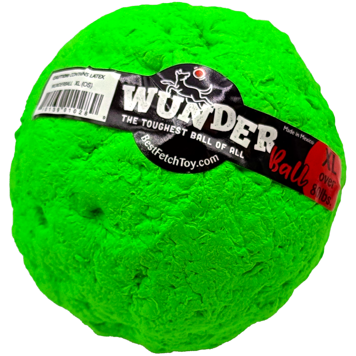 WUNDERball Natural Rubber Fetch Toy for Dogs