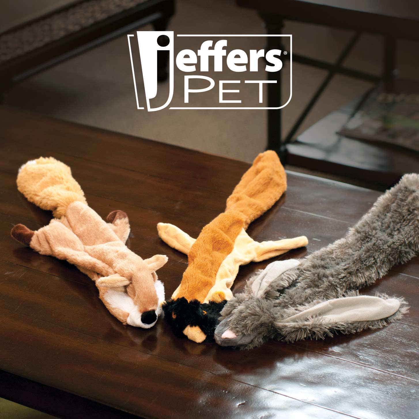 Unstuffed Plush Dog Toys, 21" (Thinnies)