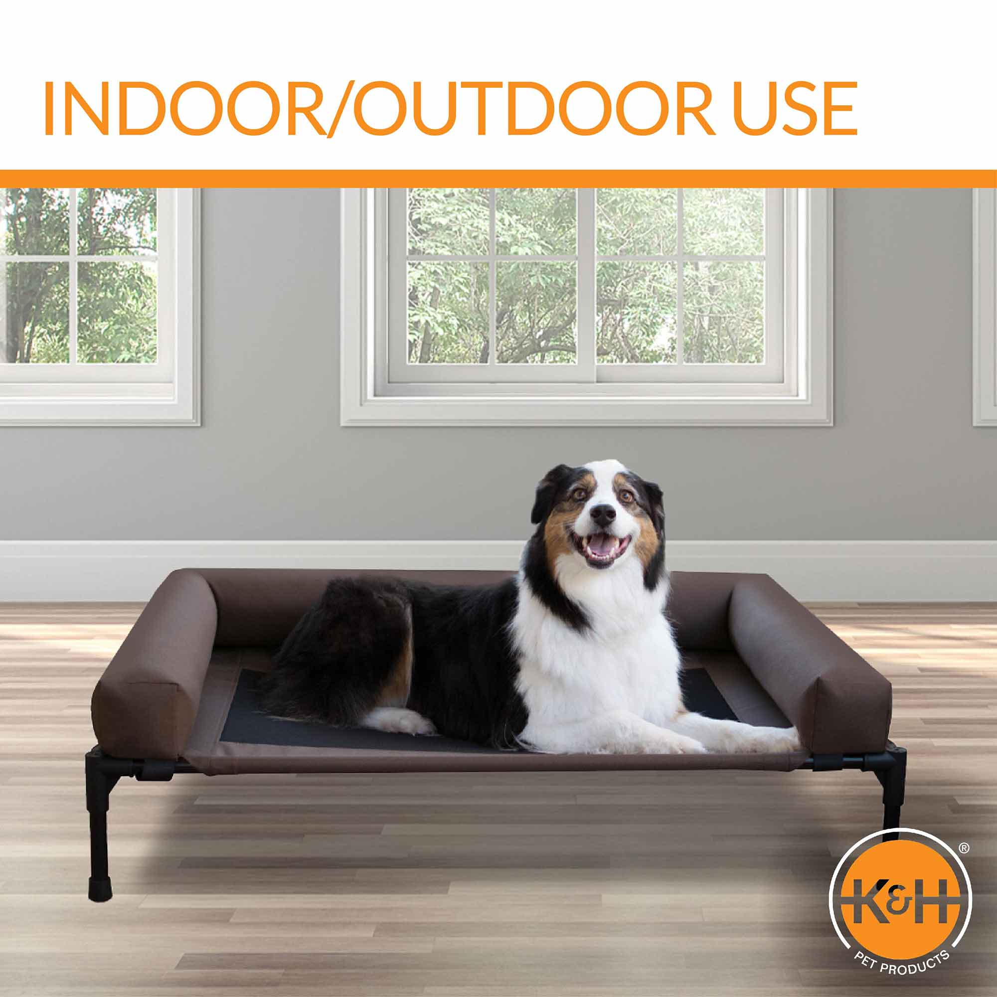 Bolster Pet Cot Elevated Dog Bed