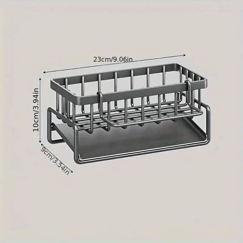 Kitchen Sink Organizer with Drain Basket