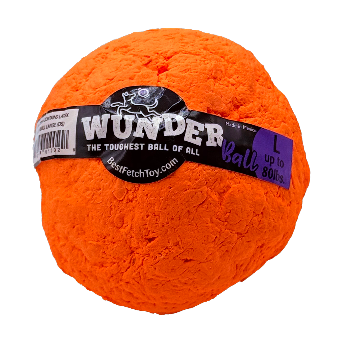 WUNDERball Natural Rubber Fetch Toy for Dogs