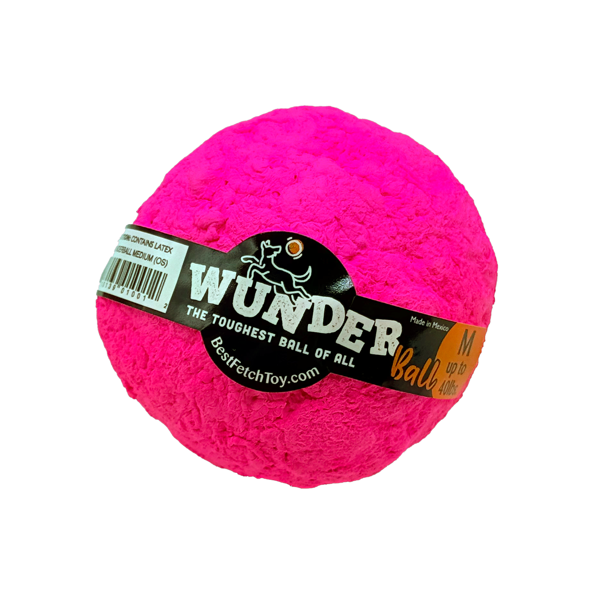 WUNDERball Natural Rubber Fetch Toy for Dogs