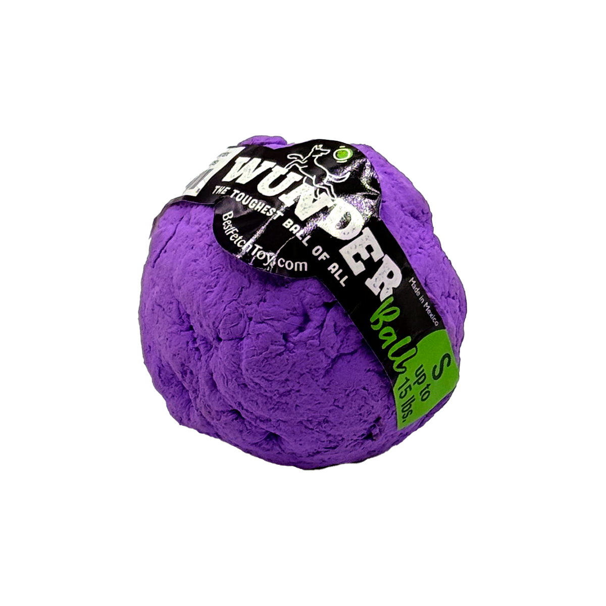 WUNDERball Natural Rubber Fetch Toy for Dogs
