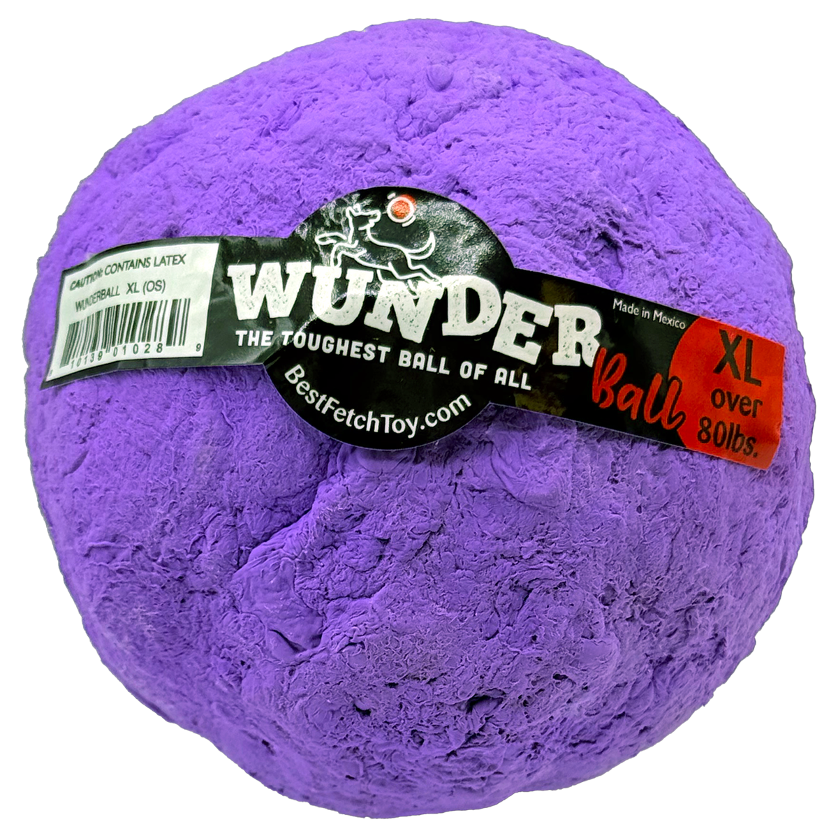 WUNDERball Natural Rubber Fetch Toy for Dogs