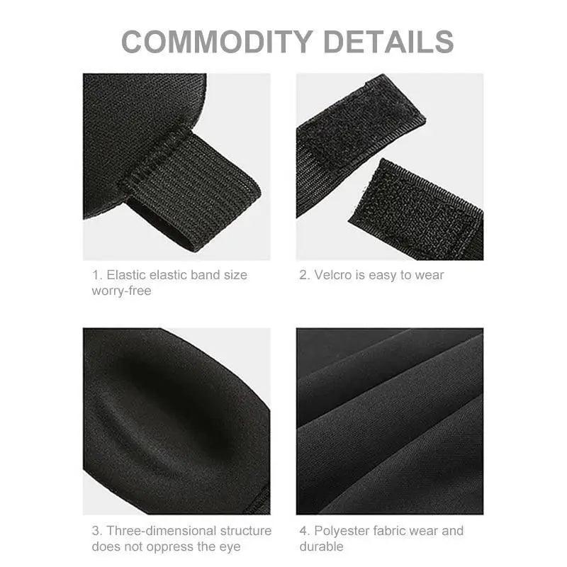 Silk Sleep Eye Mask with Adjustable Strap