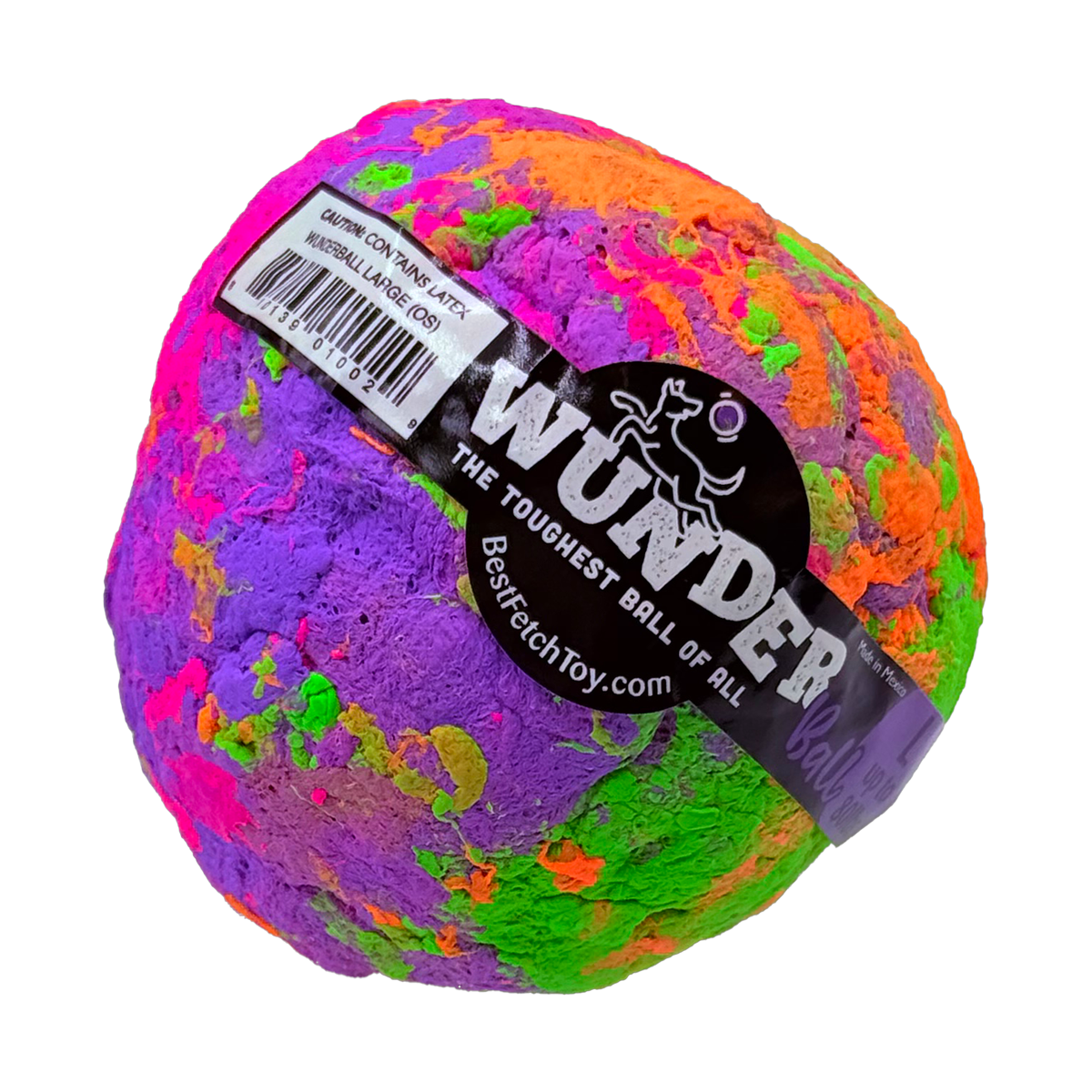 WUNDERball Natural Rubber Fetch Toy for Dogs