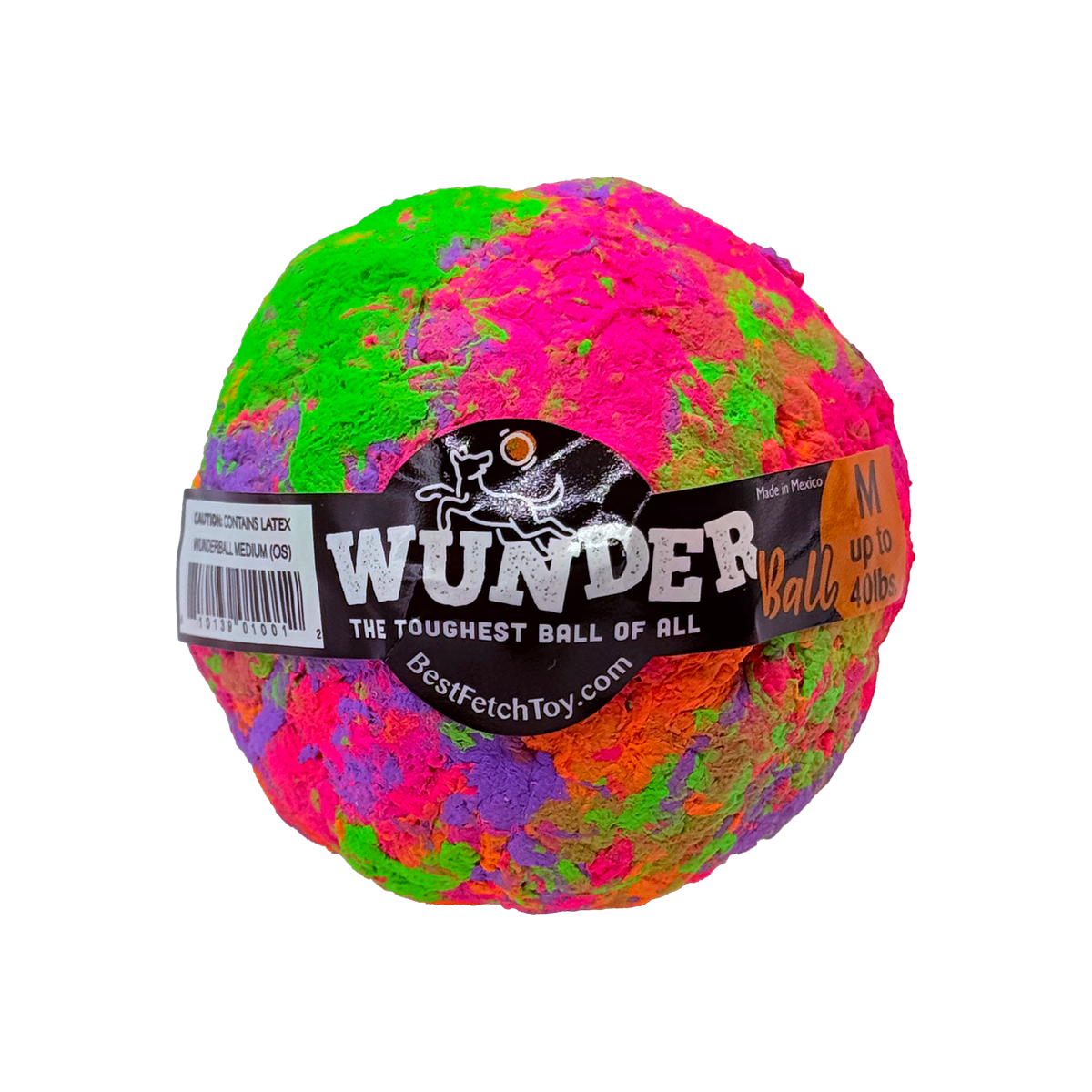 WUNDERball Natural Rubber Fetch Toy for Dogs