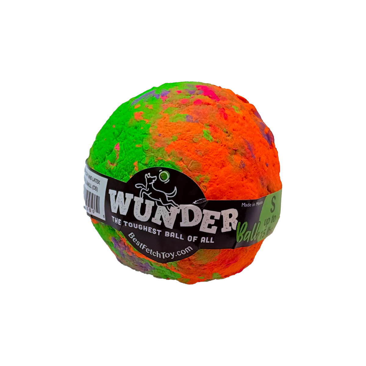 WUNDERball Natural Rubber Fetch Toy for Dogs