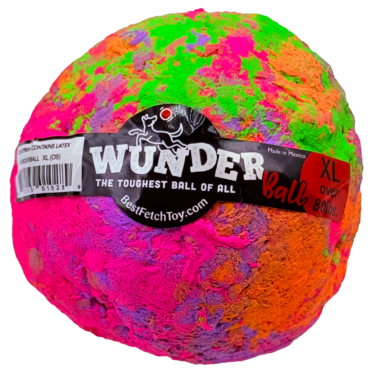 WUNDERball Natural Rubber Fetch Toy for Dogs