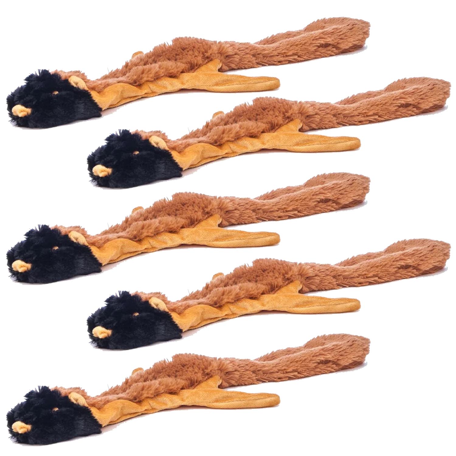 Unstuffed Plush Dog Toys, 21" (Thinnies)